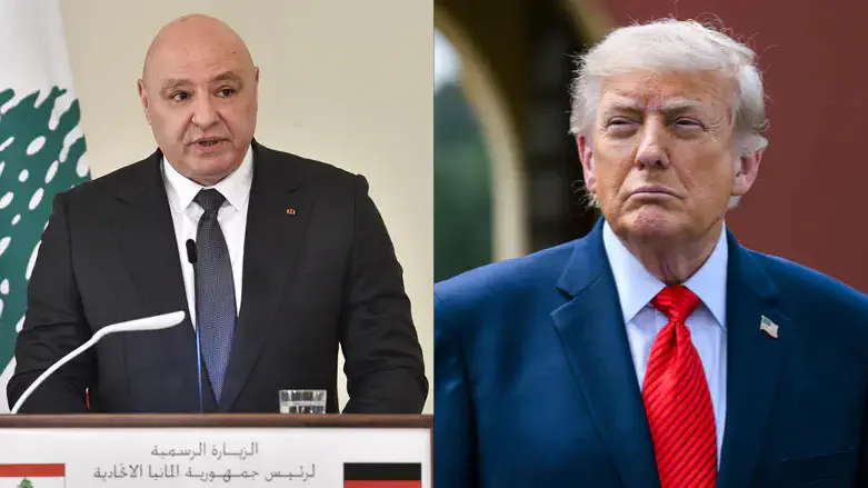 Joseph Aoun and Donald Trump