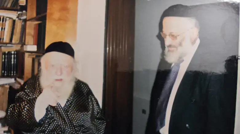 שלמה בנימין שרייבר עם ר' אברום