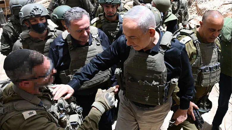 Netanyahu in southern Lebanon