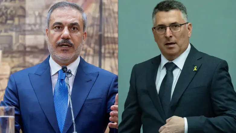 Hakan Fidan and Gideon Sa'ar