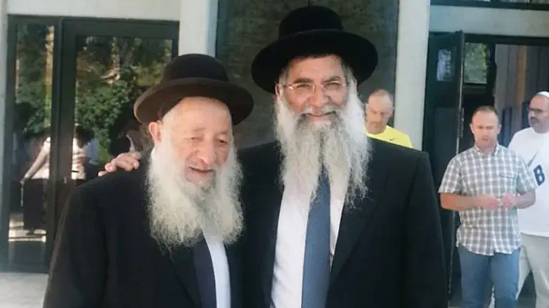 הרב שלמה שושן ואביו רבי מאיר