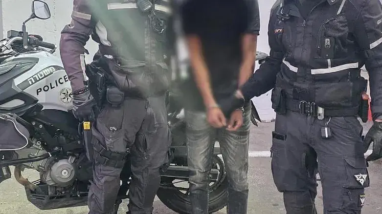During the arrest