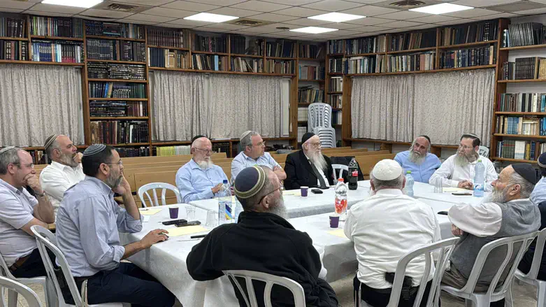 הרבנים באחד המפגשים