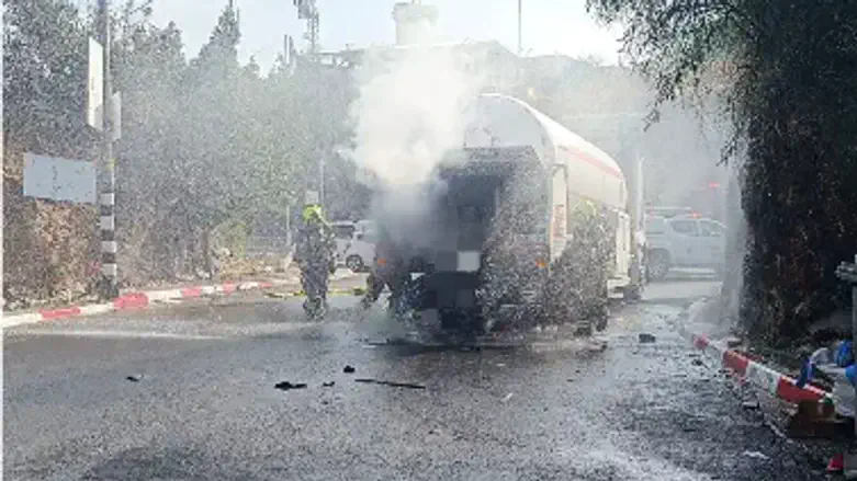 לוחמי האש בזירה