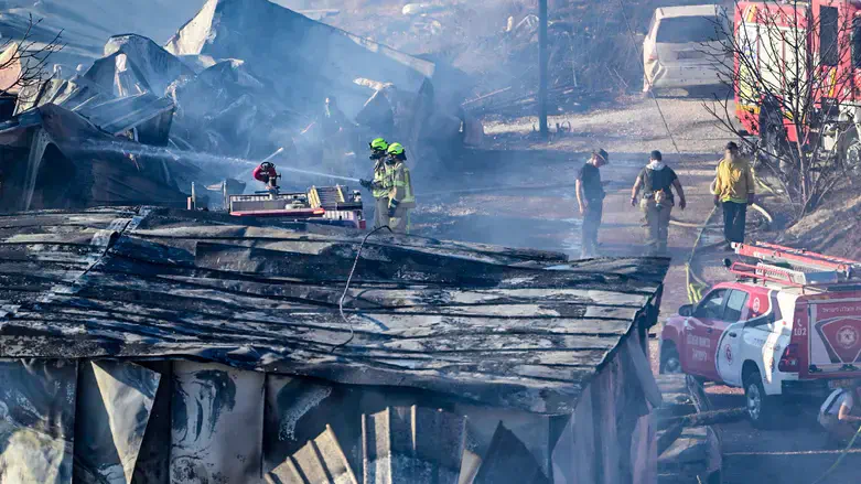 Havat Gilad fire aftermath