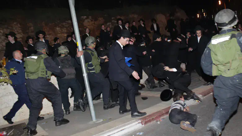Haredi demonstration