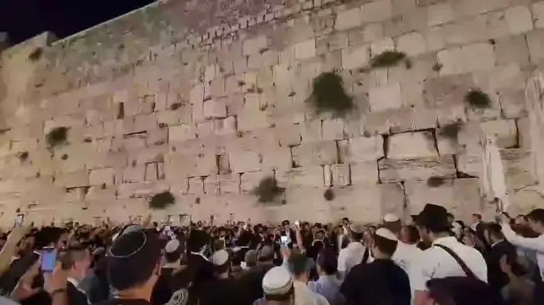 תפילות בכותל המערבי