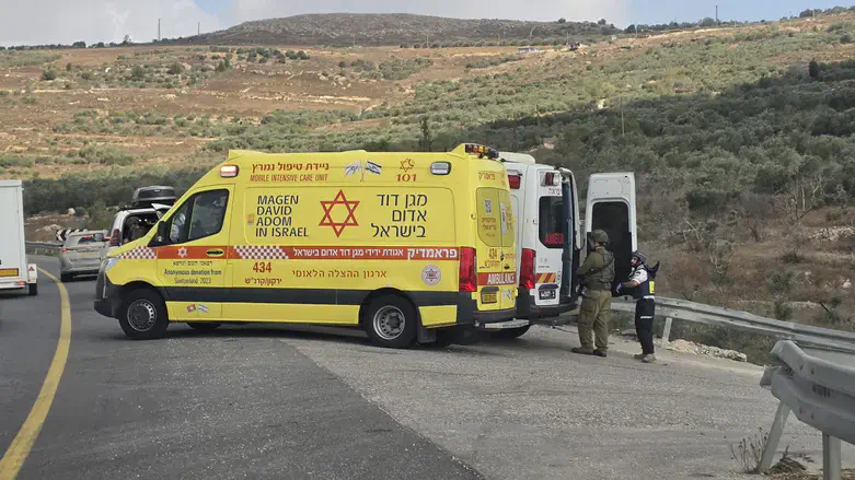 Site of attack near Havat Gilad