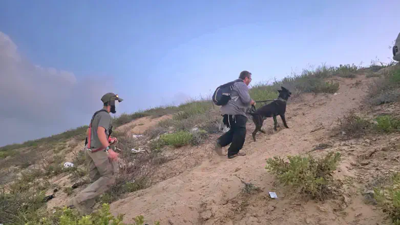 IDU search team looking for Yuval