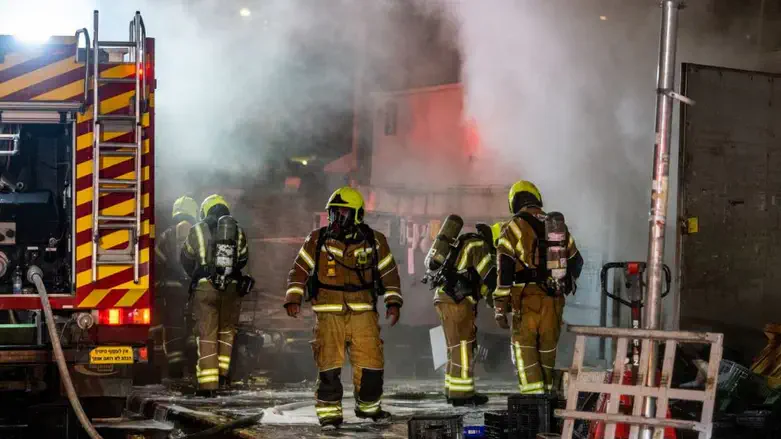 the fire in Ramat Beit Shemesh