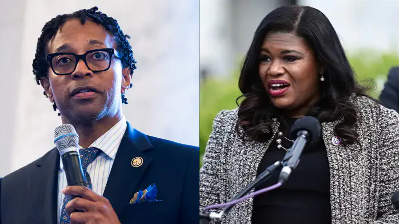 Wesley Bell and Cori Bush
