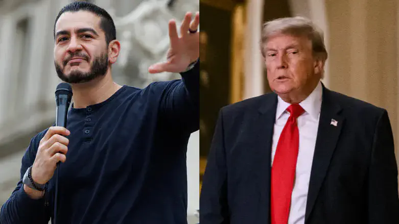 Abdul El-Sayed and Donald Trump