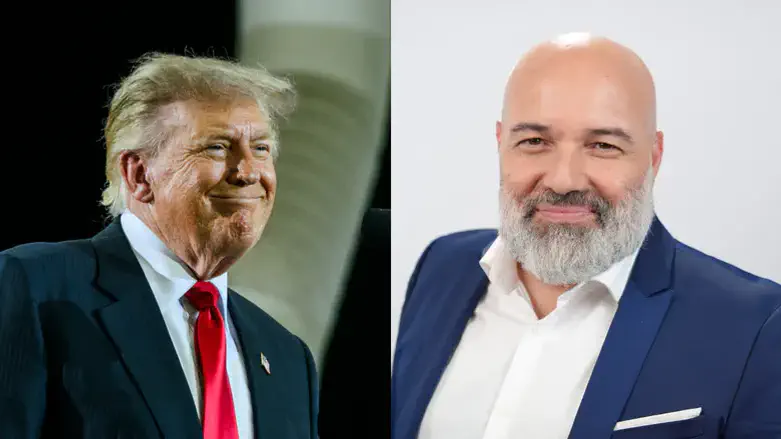 Орен Дубронски и Дональд Трамп