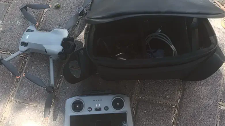 הרחפן שאותר