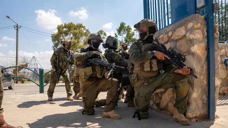 IDF military exercise in Judea and Samaria
