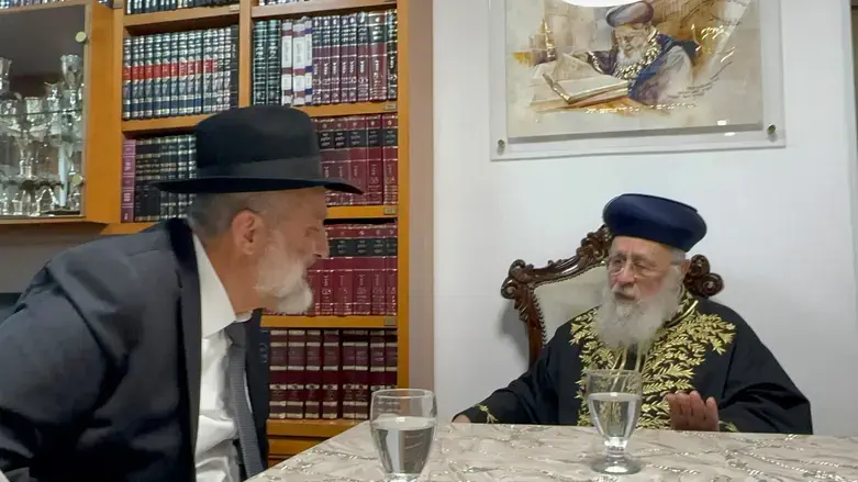 דרעי בבית הרב יוסף