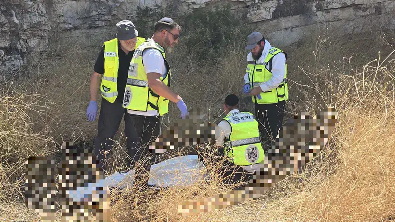 זירת איתור הגופה