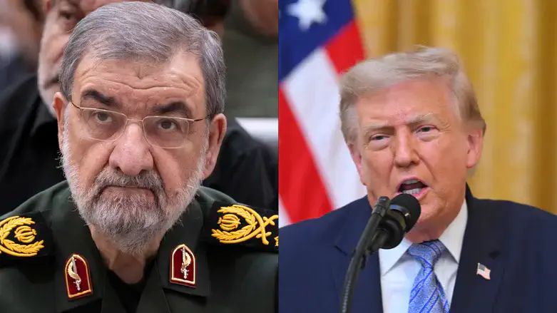 Mohsen Rezaei and Donald Trump