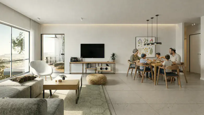 Spacious apartments with breathtaking views