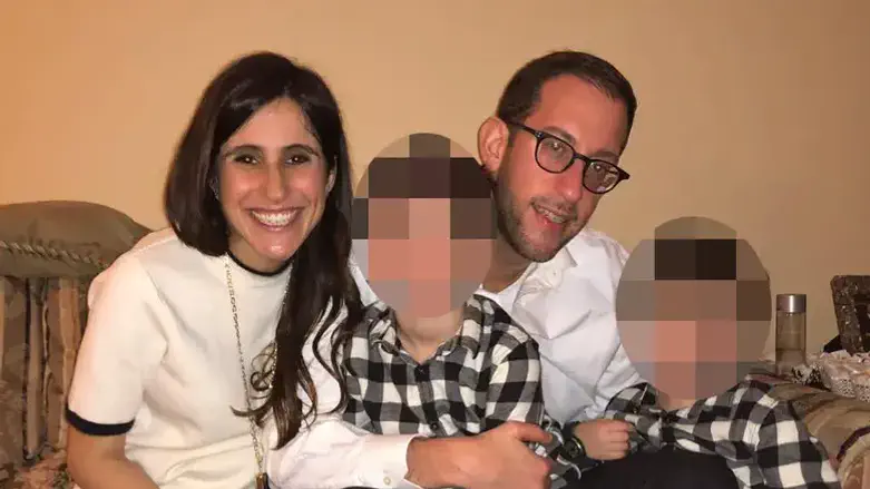 Alison Rahmani with her family