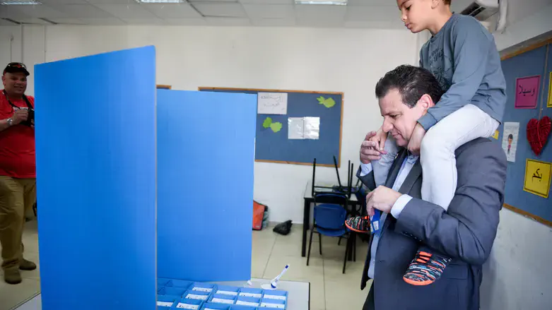 איימן עודה בקלפי