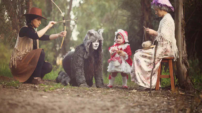 Little Red Riding Hood rehearsal