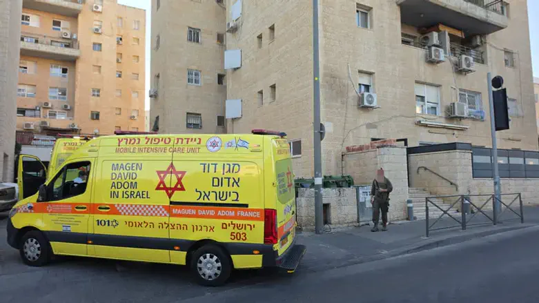 זירת האירוע בירושלים
