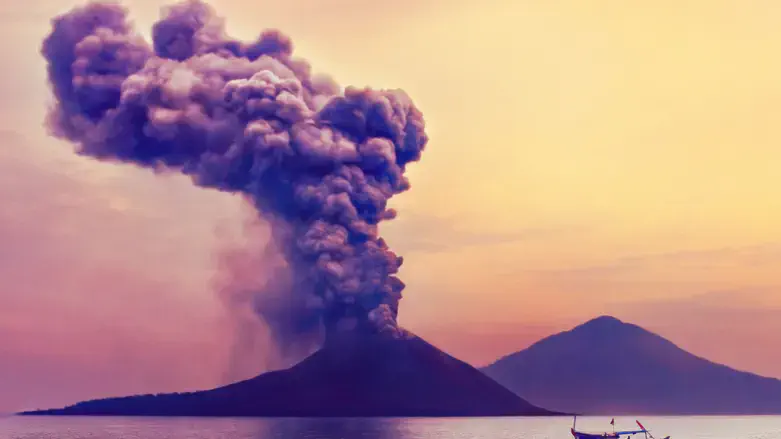 Krakatoa volcano