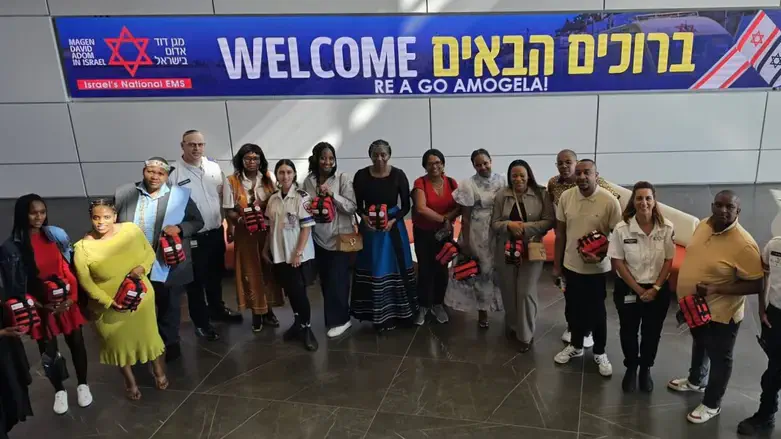 The delegation of royals at MDA