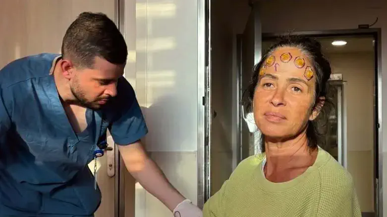 עינת ארליך בבית החולים