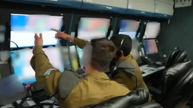 פעילות בסוללת הגנה אווירית