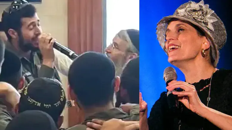 המחאה המפתיעה של הרבנית והמפקד שהפתיע את פריד