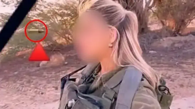 הקליע כוון לראש החיילת