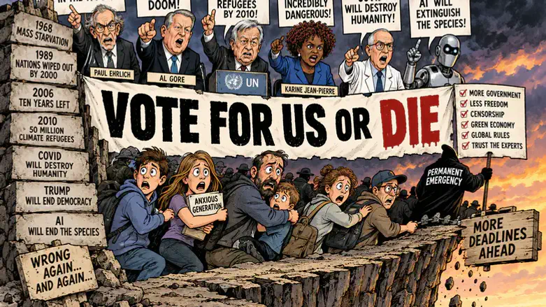 Vote for us or die