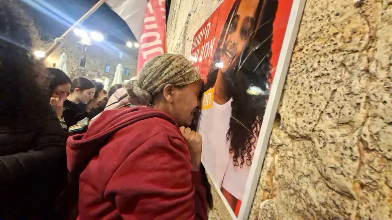 Tesfai Kassaou at the Western Wall