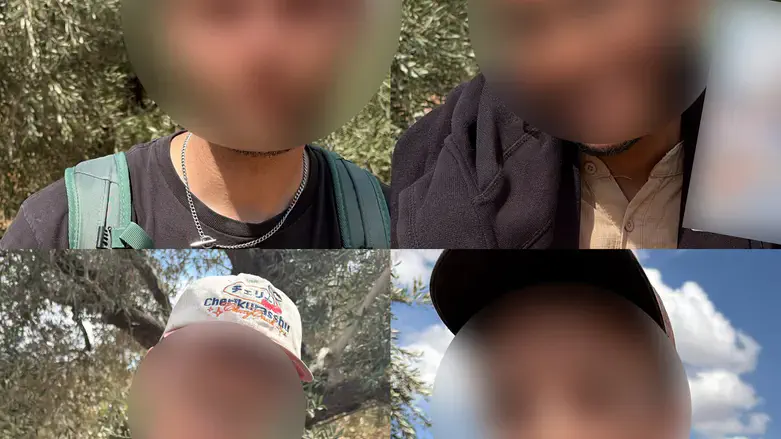 The four protesters