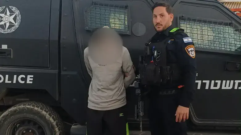The arrested terrorist