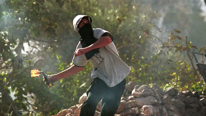Firebomb attack (illustrative)