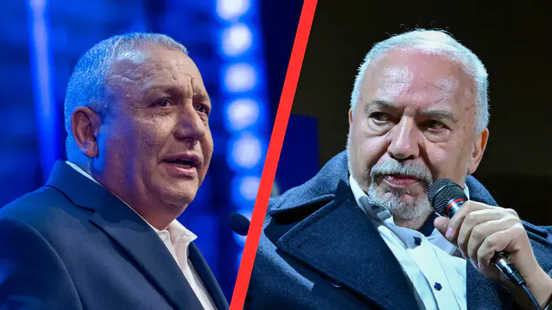 Авигдор Либеман и Гади Айзенкот