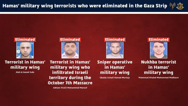 IDF eliminates Hamas terrorists in Gaza