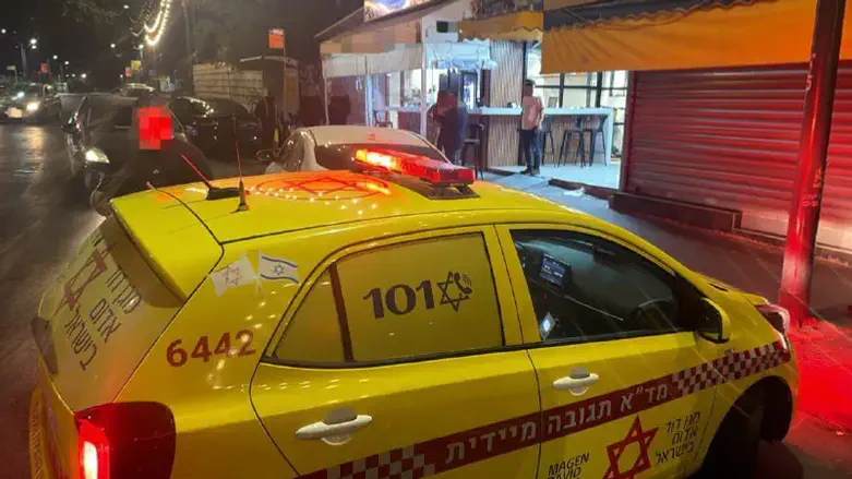 זירת האירוע באשקלון