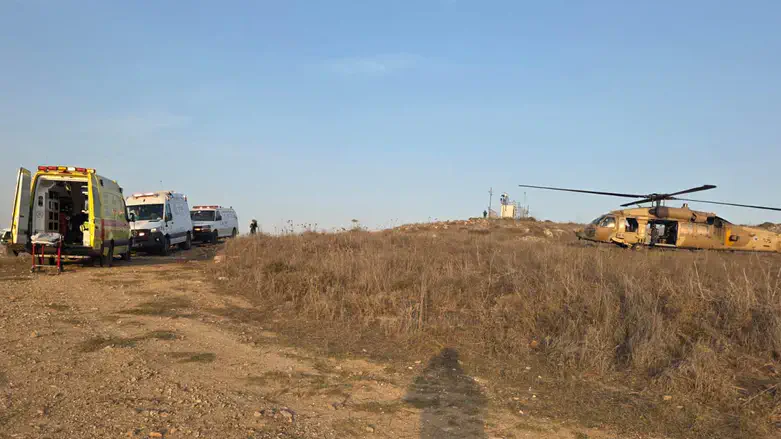 scene of the incident in Yitzhar