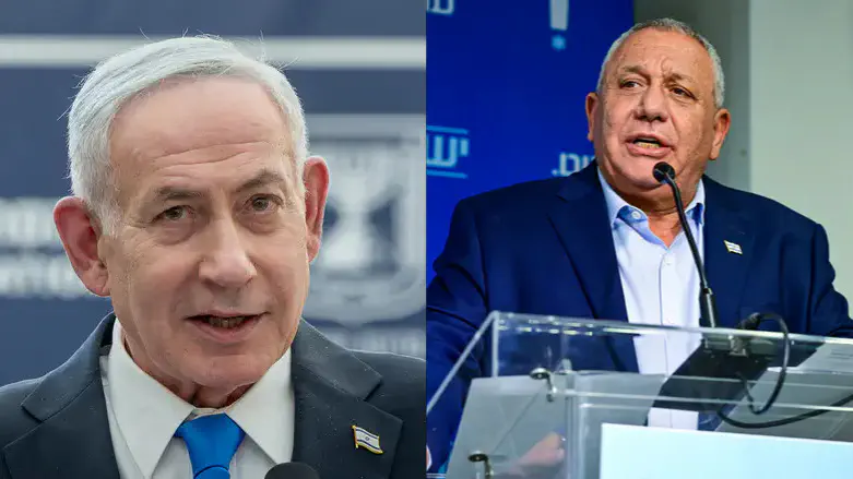 Netanyahu and Eisenkot