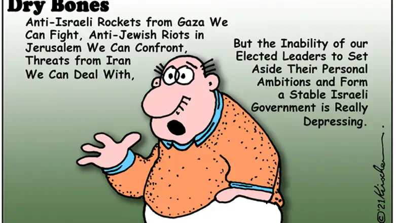 Prescient Dry Bones: Coalition woes