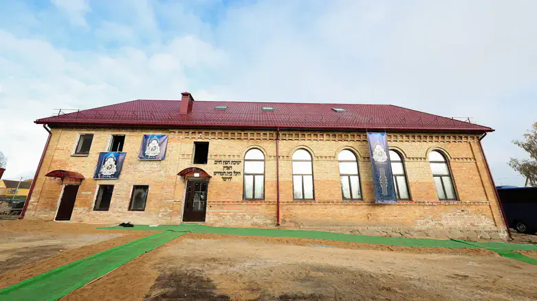 The restored Radin Yeshiva in Radun, Belarus.