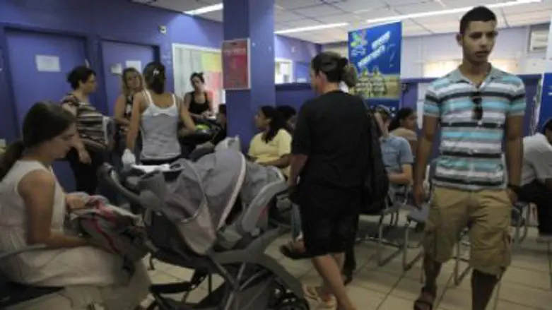 Unemployed and in line