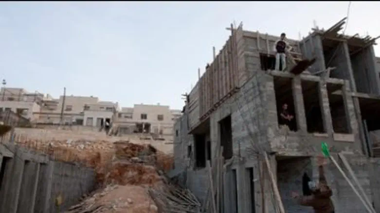 Building in the Palestinian Authority