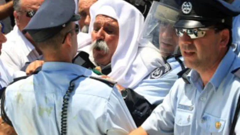 Druze protest (file)