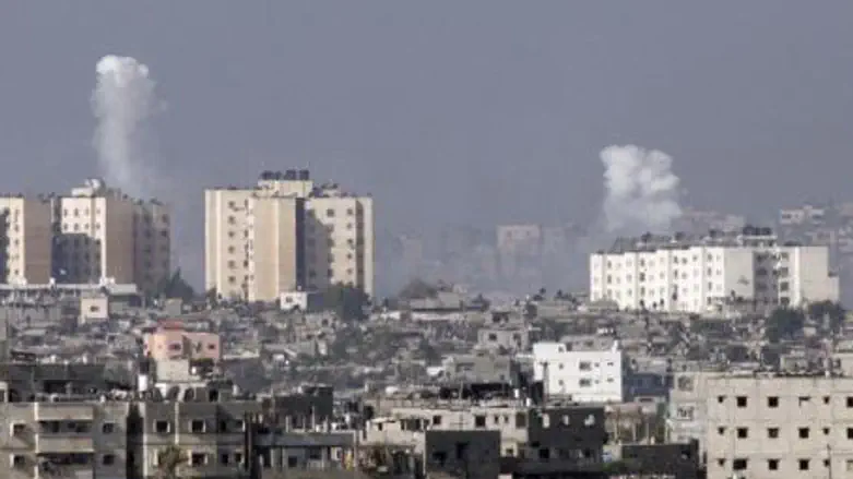 Gaza airstrike (archive)