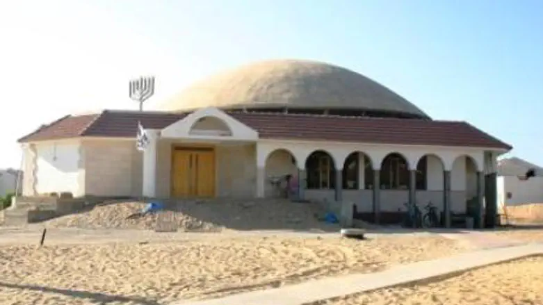 former Netzarim synagogue